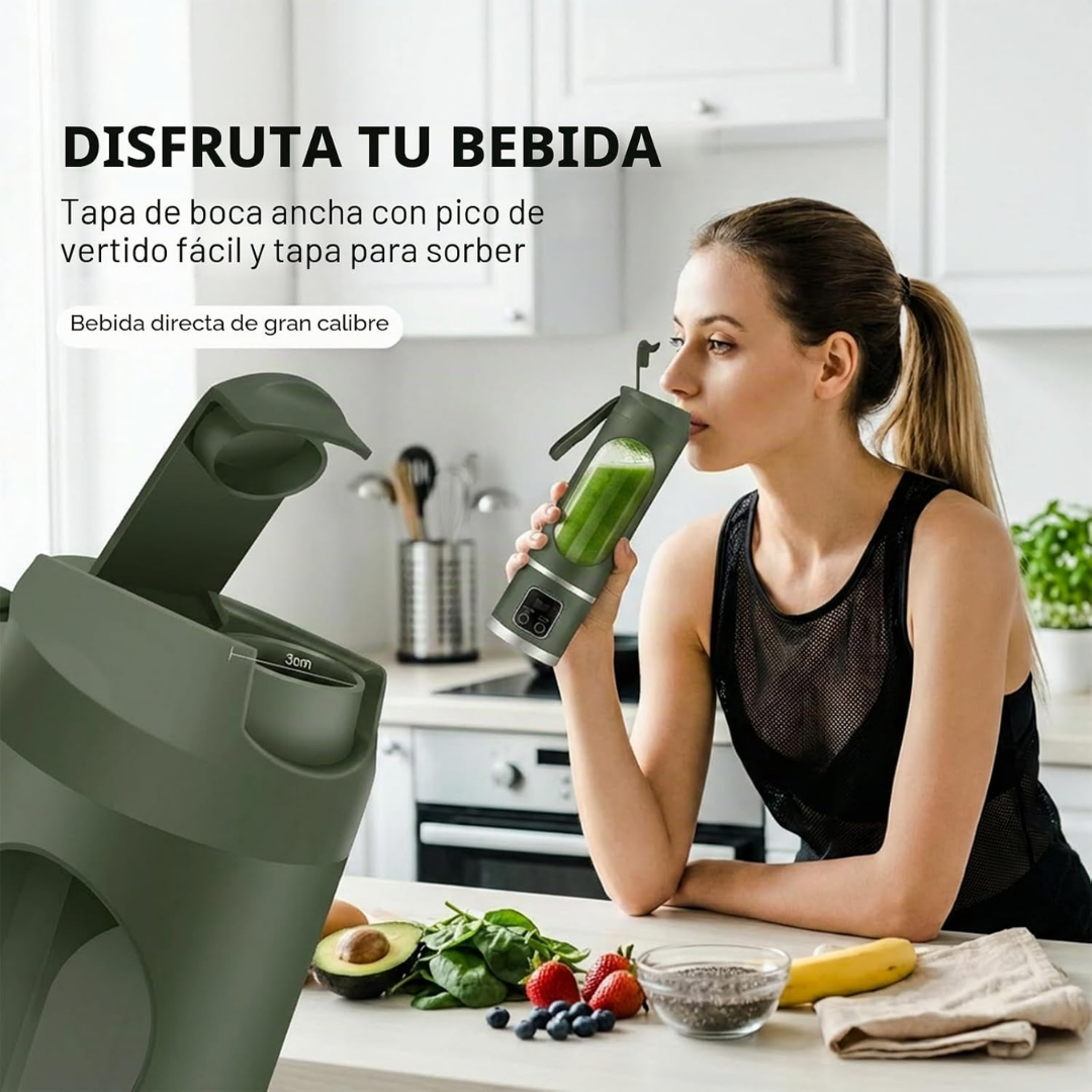 Licuadora Portátil Digital Inalámbrica