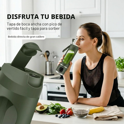 Licuadora Portátil Digital Inalámbrica